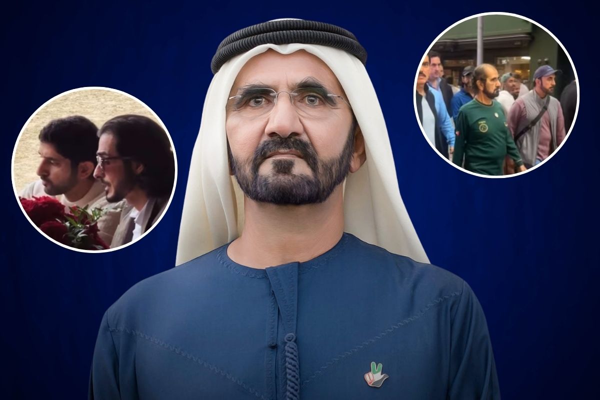 Dubai’s Ruler Strolls London
